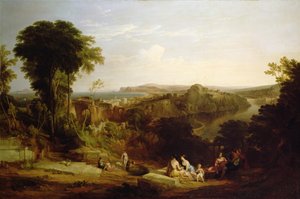 Villa de Lucullus à Misenum dans la baie de Naples - William Leighton Leitch