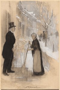 Esquisse pour illustrer Non Honorablement Libéré - William Leroy Jacobs