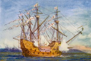 La "Grâce de Dieu" - William Lionel (after) Wyllie