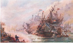 Engagement de trois jours de Blake avec Von Tromp, de l