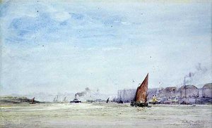 Chantier naval de Chatham - William Lionel Wyllie