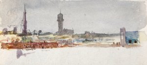 Ville Côtière - William Lionel Wyllie