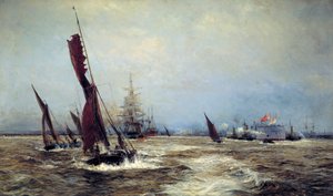 Commerce et puissance maritime, 1898 - William Lionel Wyllie