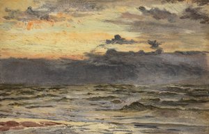 Étude pour La plage après une tempête - William Lionel Wyllie