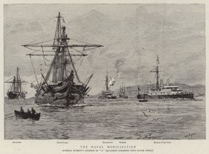 La mobilisation navale - William Lionel Wyllie