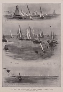 La course vers Heligoland pour la coupe de l