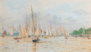 La régate à Kiel