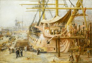 La restauration du HMS 