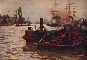Labeur, éclat, éclat et richesse, 1883 - William Lionel Wyllie