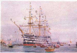 Anniversaire de Trafalgar - William Lionel Wyllie