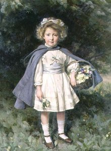 Portrait de Patricia Anley - William Logsdail