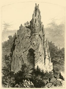 Rocher de la Cathédrale, 1872 - William Ludwell Sheppard