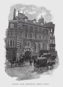 Banque Barings, rue Bishopsgate