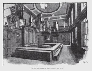 Salle du Conseil du College of Arms - William Luker