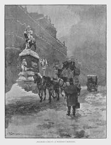 Holborn Circus, un matin d