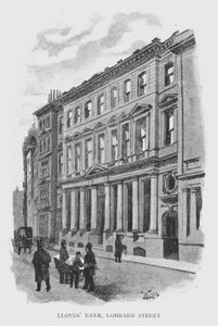 Banque Lloyds, Lombard Street - William Luker