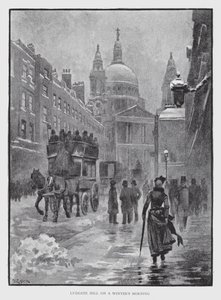 Ludgate Hill un matin d