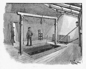 Newgate - La potence, 1891
