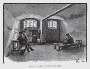 Newgate, la cellule des condamnés - William Luker