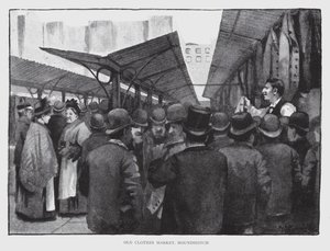 Marché aux vieux vêtements, Houndsditch - William Luker