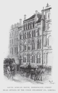 Maison sud-africaine, rue Bishopsgate, sièges sociaux de l