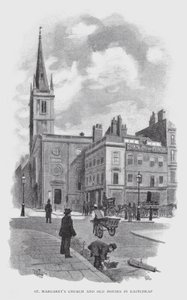 Église St Margaret et Vieilles Maisons à Eastcheap - William Luker