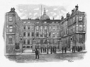 Le Collège des Armoiries, Queen Victoria Street - William Luker