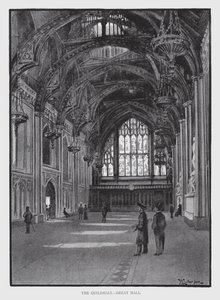 Guildhall, Grande Salle - William Luker