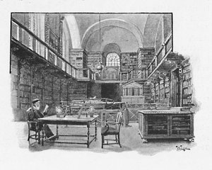 La bibliothèque, Cathédrale Saint-Paul - William Luker