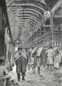 Le marché de la viande métropolitaine, Smithfield, 1891