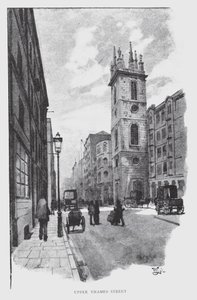 Upper Thames Street - William Luker