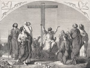 La mission des apôtres, de Illustrated London News, 30 octobre 1865