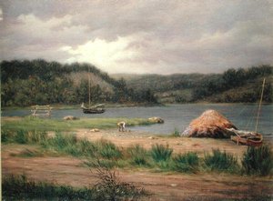 Ramassage de palourdes, Long Island - William M Davis