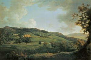 Vue de Chatsworth - William Marlow