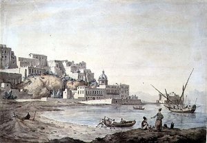 Borgo di Chiaia, Naples, vers 1767