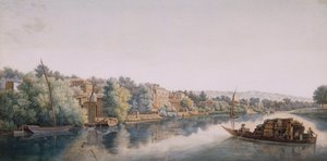La Tamise à Richmond, 1770-1780