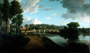 La Tamise à Richmond, Surrey