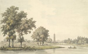 Vue du lac et de l