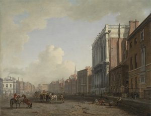 Whitehall, vue vers le nord-est - William Marlow
