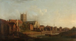 Worcester depuis la Severn