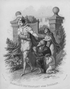 Dictionnaire de Barclay, mot : Dédain - William Marshall (after) Craig
