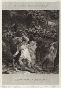 Mort de Guillaume le Roux - William Marshall Craig