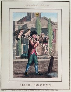 Balais en poils, Église de Shoreditch, de 
