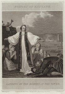 Débarquement des évêques à la Tour - William Marshall Craig