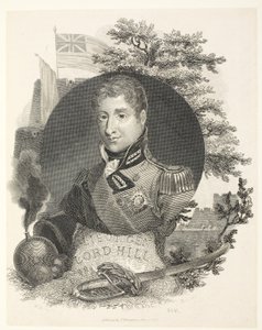Lieut General Lord Hill KB, gravé par Brown, pub. Kinnersley, 1815