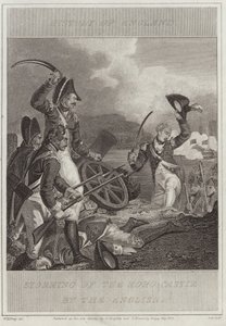 Assaut du château de Moro par les Anglais - William Marshall Craig