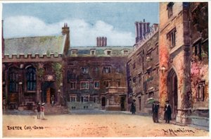 Exeter College, Quad - William Matthison