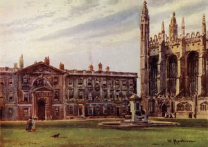 La Chapelle de Kings College et les Bâtiments des Fellows - William Matthison