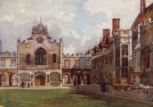 Peterhouse, La Première Cour - William Matthison