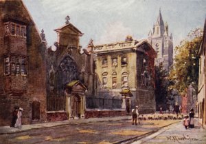 Peterhouse depuis la Rue - William Matthison